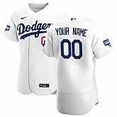 Los Angeles Dodgers Customized Nike White Home 2020 World Series Champions Player MLB Jersey,baseball caps,new era cap wholesale,wholesale hats